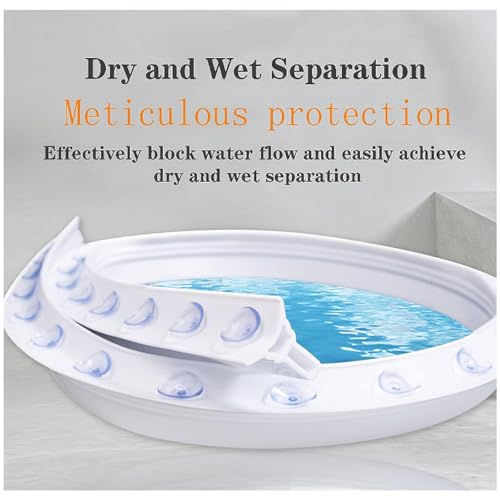 Barrera de ducha plegable ideal para cuartos húmedos y baños sin plato 3