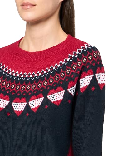 Image of Tommy Hilfiger Women's Fairisle Long Sleeve Crewneck Sportswear Sweater