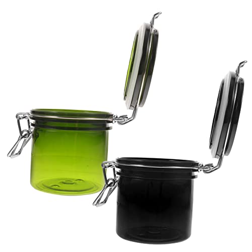 DECOMELODY 2pcs Lash Extension Supplies of Sealing Glue Storage Jars