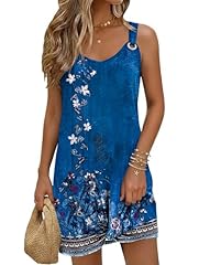 Blue Ethnic Floral