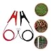 Sosoport 2pcs Electric Fence Jump Cable Kit Solar Fence Charger Wire Clips for Farm Garden Fencing System