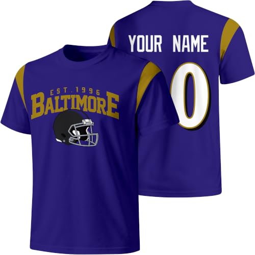 Image of ANTKING T Shirt Custom Short Sleeves for Youth Men Women | Crew Neck T Shirt with Custom Name Gift