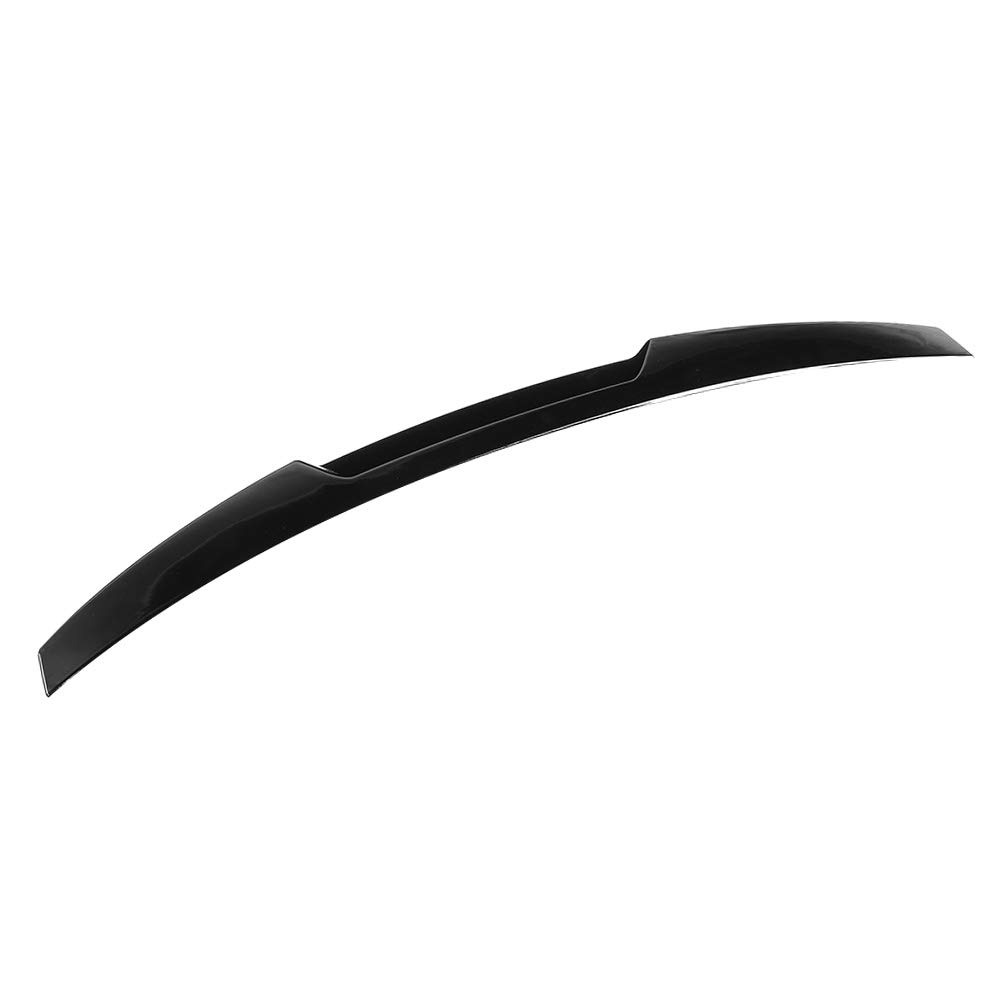 Becquet F30,Voiture Becquet Arrière pour 3 Series F30,Spoiler F30,Coffre À Lèvres F30,Spoilers Et Ailes Automobiles,pour Le Style M4,Spoiler De Couvercle De Coffre À Haut Niveau Noir Brill