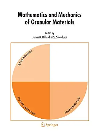 Mathematics and Mechanics of Granular Materials 2005th Edition-Wow! eBook
