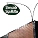 Curved Gondola Shelf Double Side Magnetic Store Aisle Sign Holder, Department Walkway Section Marker & Labeler for Store Shelving, 10 Pack