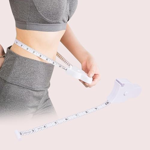 Cinta métrica automática telescópica para cuerpo blanca miniatura 5
