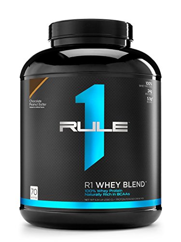 Rule 1 Proteins R1 Whey Blend, 68 Servings, Chocolate Peanut Butter