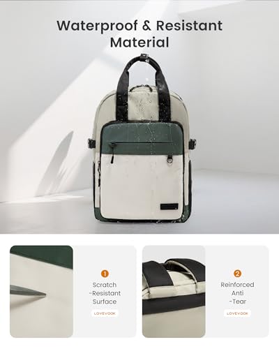 Mochila para laptop LOVEVOOK 15.6 pulgadas para mujer miniatura 5