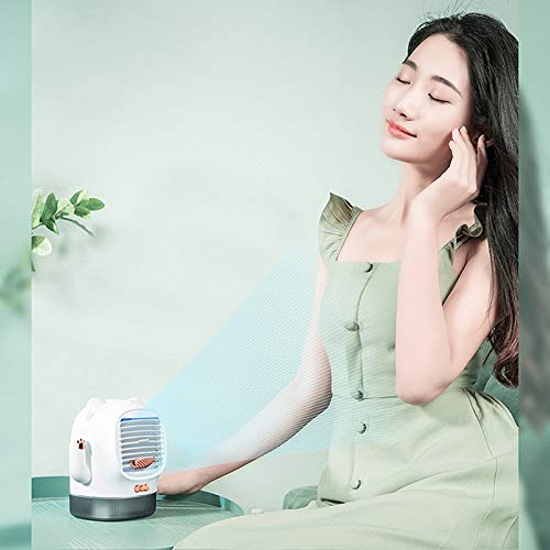 Mini refroidisseur d'air portable et diffuseur d'aromathérapie pour bureau