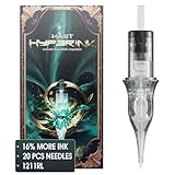 Mast Hyperink Tattoo Needles Cartridges Pro Round Liner 1211RL Larger Ink Storage for Tattoo Artists