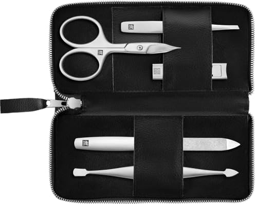 ZWILLING Set manucure complet dans son étui écologique en cuir vegan