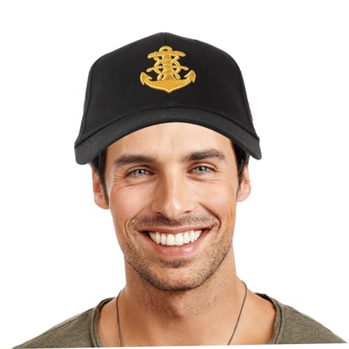 Chapeau de nautique pour hommes protégeant du soleil au style rétro marin