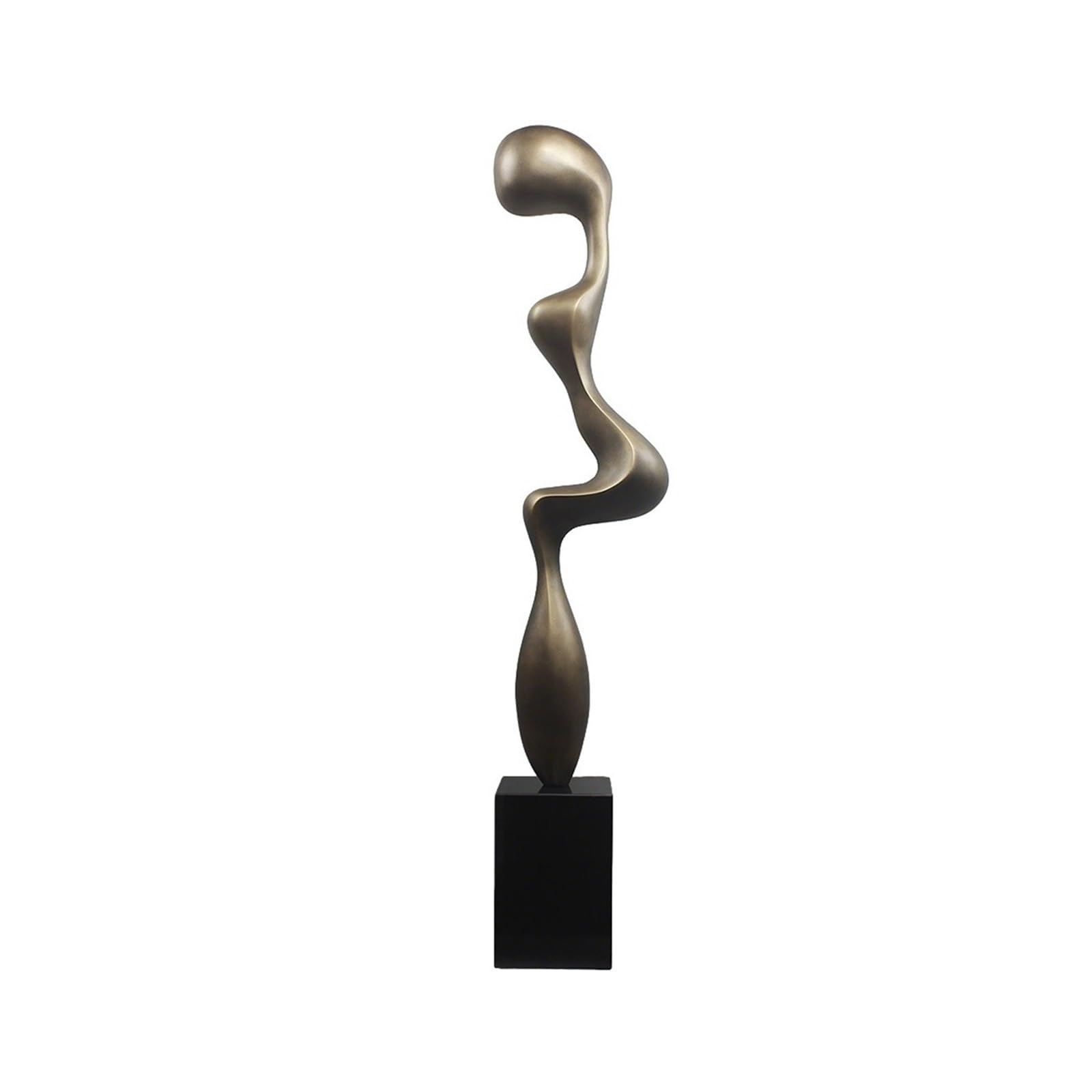 YNIYUJKL Feng Shui Figurines Modern Abstract Sculpture Home Decoration Statue Living Room Desk Ornament