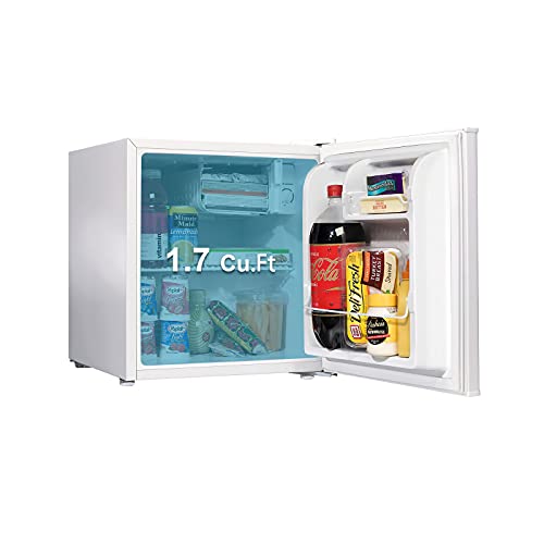 Galanz WMT-55482278-SCR 1.7 Cu Ft Single Door White Mini Refrigerator Perfect thumb #1