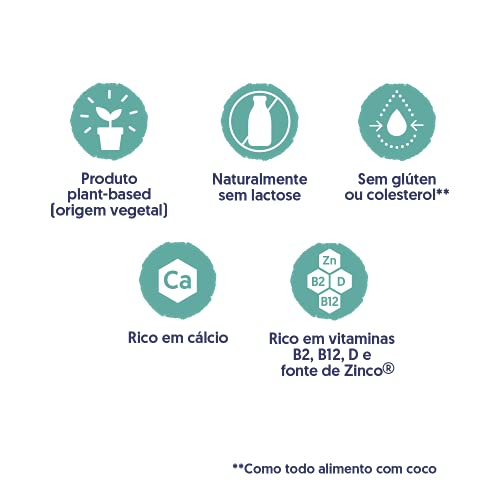 Silk Bebida Vegetal Coco Sem Açúcar 1L