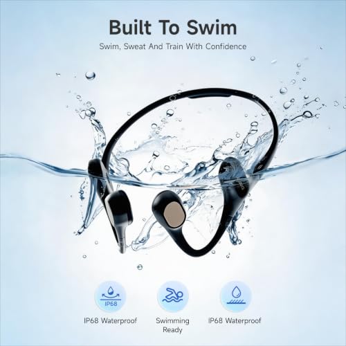 Dreame Aqua Plus Bone Conduction Headphones, Open-Ear Headphones, IP68, 32GB Storage - image 3