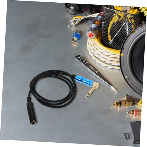 Cable adaptador de audio 1 m con conector Jack 6.35 mm miniatura 4