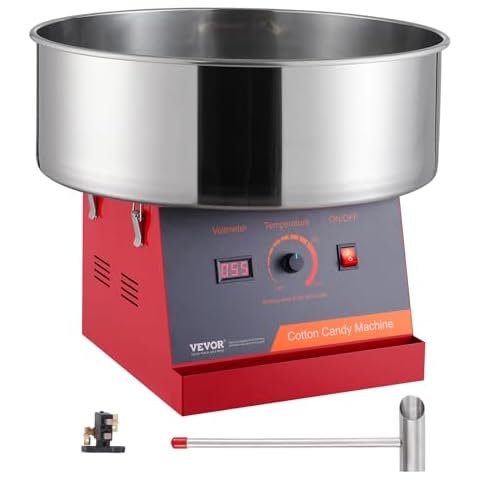 VEVOR Machine à barbe à papa 1000 W Cover