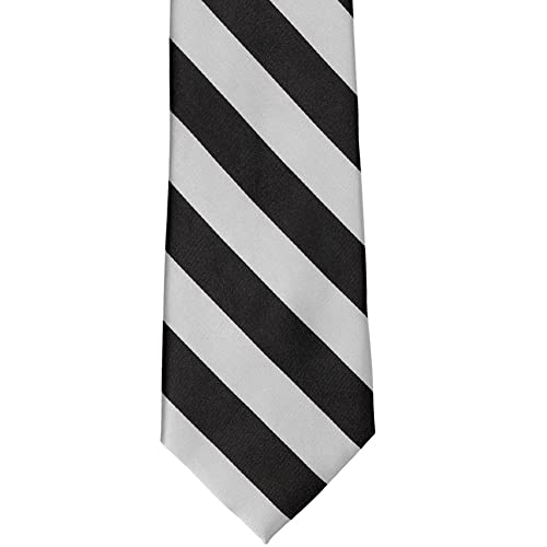 Image of tiemart Men's Striped Tie Standard Length