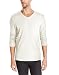 Calvin Klein Men's Long-Sleeve French Rib V-Neck Shirt