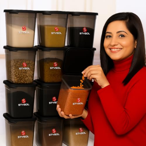 Image of Food Storage Containers Airtight Set, 1000ml (Pack of 12)