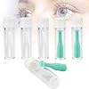 TANCUDER 6 PCS Ventouse pour Lentilles de Contact avec Étui de Protection,Ventouse pour Lentille Rigide en Silicone Outil pour Enlever les Lentilles de Contact pour Lentilles de Contact Rigides RGP