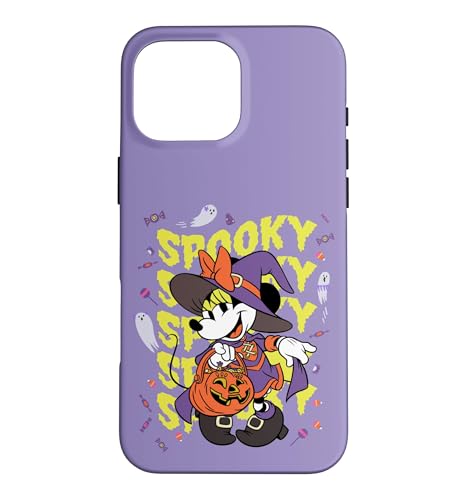 Disney Halloween Minnie Mouse Witch Groovy Wavy Spooky �X�}�z�P�[�X iPhone 16 Pro Max �p