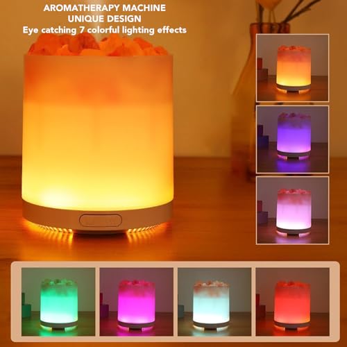 Difusor aromático eléctrico con luces y tanque 150ml miniatura 3