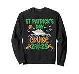 st patricks day cruise squad 2025 divertente famiglia corrispondenza bambino felpa