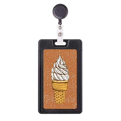Porte-badge rétractable gourmandise pour égayer les blouses d'hôpital
