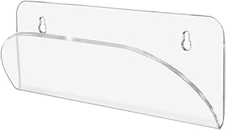 INOOMP Storage Hangers Hook Hanger Wall Mounted Shelves for Storage Longboard Storage Rack Skateboard Deck Display Acrylic Wall Hanger Skateboard Hanger Rack Storage Supplies Coat Hanger