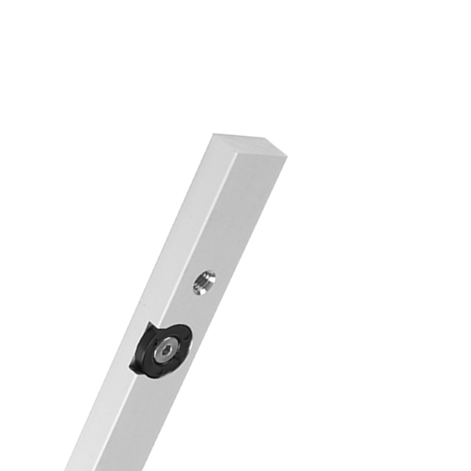 Table Saw Gauge Rod, Aluminium Alloy Miter Bar Rail Runner T Track Miter Slider Accurate Adjustable Jig Fixture Bar Slider Woodworking Tool Compatible with M6 Tapping Screw (300 - Image 2