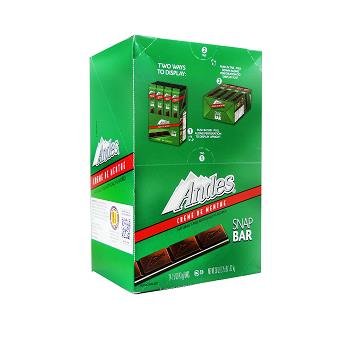 Andes Creme De Menthe Snap Bar 24 Count