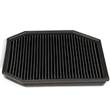 DNA Motoring AFPN-032-BK Clean Air Washable Drop In Panel Air Filter Enhance Engine Performance