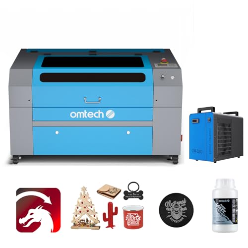 OMTech 60W 500x700mm Macchina per Incisione Laser CO2 Incisore Laser