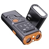 Antibell für Hunde, Ultraschall Anti Bell Gerät Hunde, Hunde bell-Abschreckungsgerät, Handheld Anti Bellen Gerät Antibell für Hunde, Hundetrainings Geräte Verhaltenshilfen Draußen Zuhause (Schwarz B)