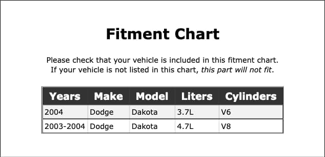 Evaporative Emissions System Leak Detection Pump Compatible With Dodge Dakota 2003 2004 PC-318638