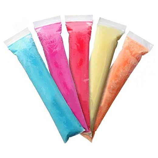 Black Duck Brand 18-Count Disposable Ice Popsicle Mold Bags; BPA Free Freezer Tubes with Zip Seals for Healthy Snacks, Yogurt Sticks, Juice & Fruit Smoothies, Ice Candy Pops (18)