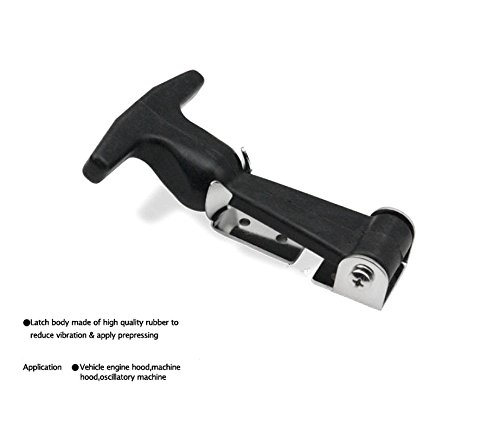 image for Alwaysuc 4 Packs Elastic Damping hasp - Hasp T-Handle Draw Latches wit