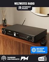 Majority Fitzwilliam Connect Amp Stereo HiFi Verstärker mit Bluetooth – Ansicht 4