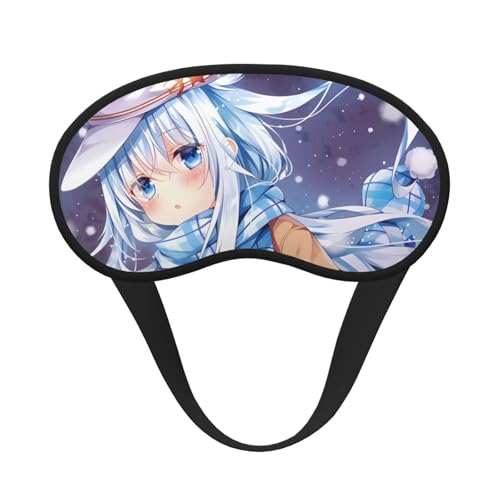 艦これ 艦c 響 アイマスク スリープマスク 眼帯 安眠 目隠し 睡眠用 遮光 軽量 昼寝 旅行 快眠 圧迫感なし 通気性 柔らかい 快適 収縮バンド型 調整可能 手洗いok 旅行 出張 オールシーズン対応 男女兼用 1枚