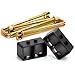 KSP 3'' Rear Leveling Lift Block Kits with Extra Long Square Leaf Spring Axle U Bolts for 2004-2017 FORD F150 2WD/4WD