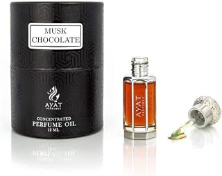 Musk Chocolate Perfume Oil 12ml Ayat Perfumes Men Women Sweet Notes Vanilla Chocolate Flower
