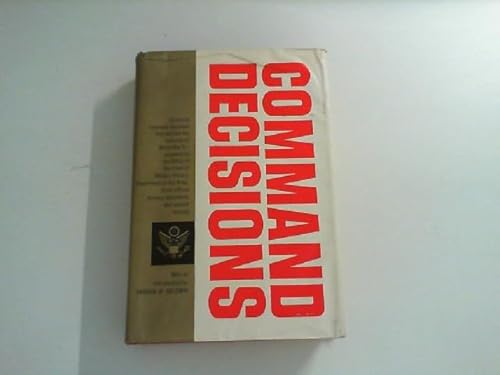 Command Decisions: 20 Crucial Command Decisions... [German] B000J0MVJY Book Cover