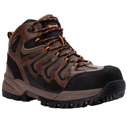 Image of Propet Mens Sentry 6 Inch Electrical Composite Toe Work Safety Shoes Casual - Black