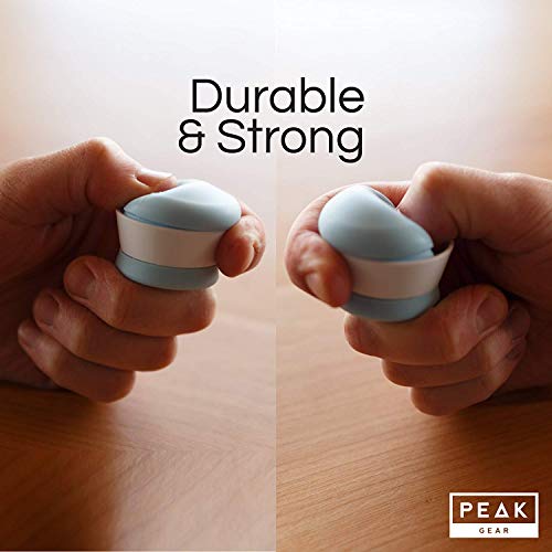 Peak Gear Travel Containers, Silicone Cream Jars Leak-Proof. TSA Approved Small Travel Containers (3 Jars Pack) - Thumbnail 3
