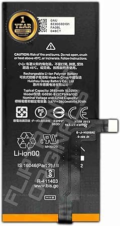 Image of G025E-B Battery for Google Pixel 4A 5G Models GD1YQ, G025I Battery with 1 Year Warranty**** (X328)