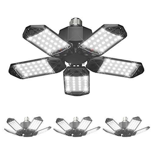 Amico 4 Pack LED Garage Light, 120W LED Shop Light ...
