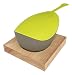 Bonke Salt and Pepper Shaker with Wooden Coaster - Smart Kitchen Jar with Lid and Small Spoon - Fun and Entertaining Design of a Bird - Salt and Spice Box