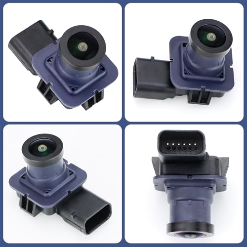 Image of HS7Z-19G490-A Backup Rear Camera Replacement for Ford Fusion /Energi /Hybrid 2017-2020 & Ford Police Responder Hybrid 2019 2020, OE Camera Replaces HS7Z-19G490-F, HS7Z-19G490-D by GreenYi